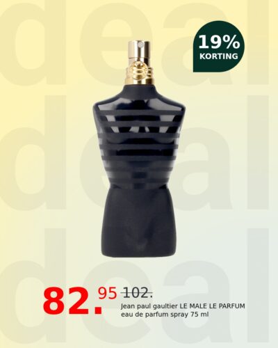 Jean paul gaultier LE MALE LE PARFUM eau de parfum spray 75 ml