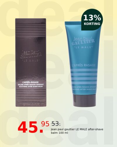 Jean paul gaultier LE MALE after-shave balm 100 ml