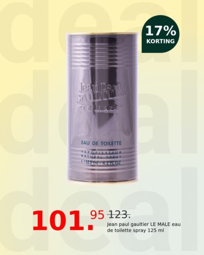 Jean paul gaultier LE MALE eau de toilette spray 125 ml