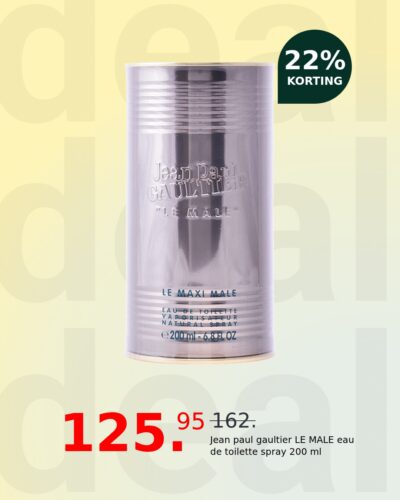 Jean paul gaultier LE MALE eau de toilette spray 200 ml