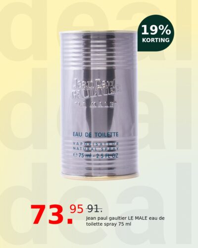 Jean paul gaultier LE MALE eau de toilette spray 75 ml