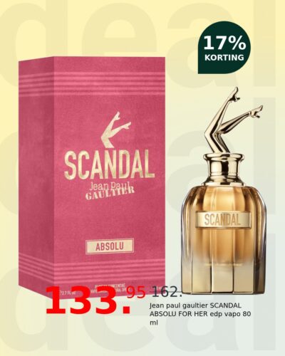 Jean paul gaultier SCANDAL ABSOLU FOR HER edp vapo 80 ml