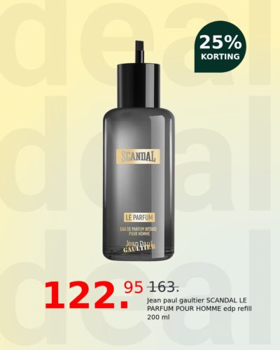 Jean paul gaultier SCANDAL LE PARFUM POUR HOMME edp refill 200 ml