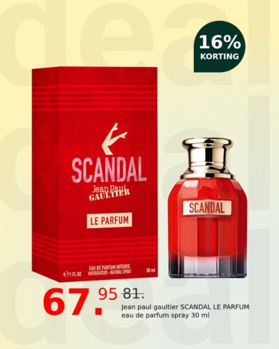Jean paul gaultier SCANDAL LE PARFUM eau de parfum spray 30 ml