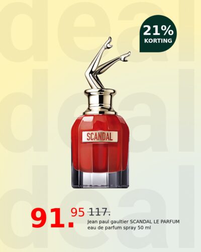 Jean paul gaultier SCANDAL LE PARFUM eau de parfum spray 50 ml