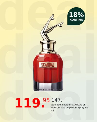 Jean paul gaultier SCANDAL LE PARFUM eau de parfum spray 80 ml