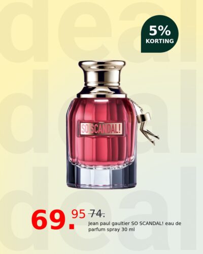 Jean paul gaultier SO SCANDAL! eau de parfum spray 30 ml