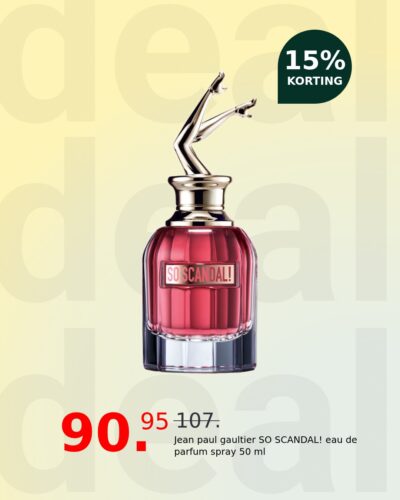 Jean paul gaultier SO SCANDAL! eau de parfum spray 50 ml