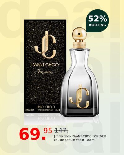 Jimmy choo I WANT CHOO FOREVER eau de parfum vapor 100 ml