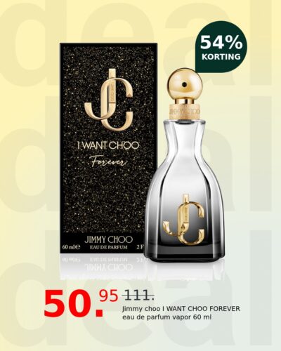 Jimmy choo I WANT CHOO FOREVER eau de parfum vapor 60 ml