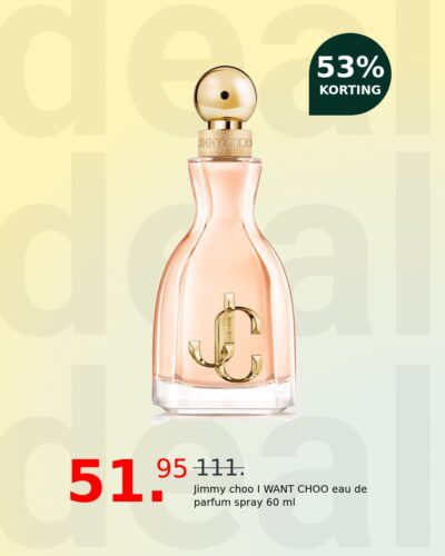 Jimmy choo I WANT CHOO eau de parfum spray 60 ml