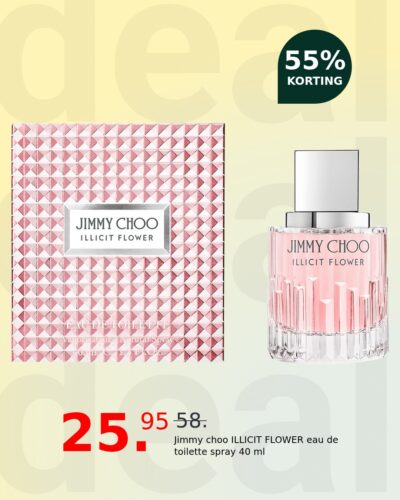 Jimmy choo ILLICIT FLOWER eau de toilette spray 40 ml