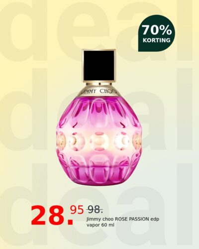 Jimmy choo ROSE PASSION edp vapor 60 ml