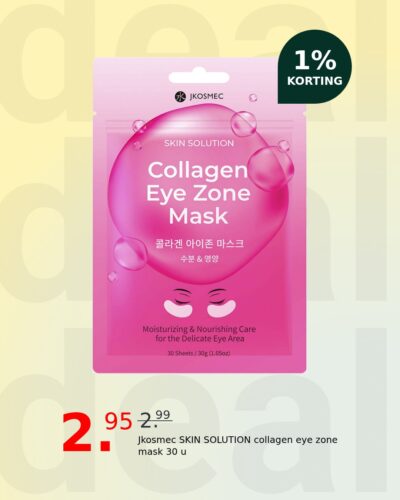 Jkosmec SKIN SOLUTION collagen eye zone mask 30 u