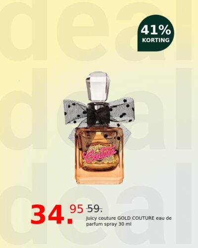 Juicy couture GOLD COUTURE eau de parfum spray 30 ml