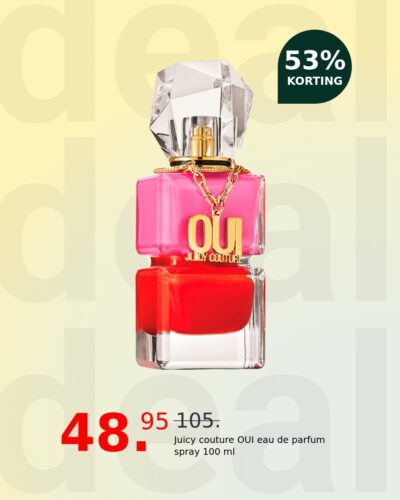 Juicy couture OUI eau de parfum spray 100 ml