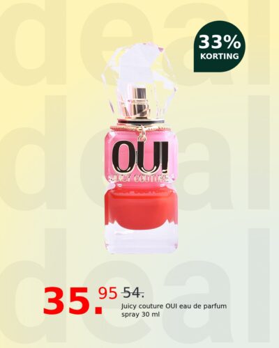 Juicy couture OUI eau de parfum spray 30 ml