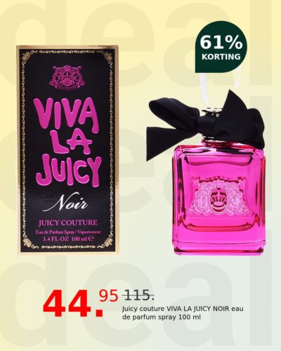 Juicy couture VIVA LA JUICY NOIR eau de parfum spray 100 ml