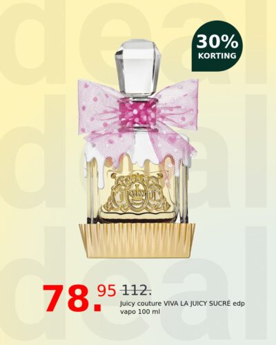 Juicy couture VIVA LA JUICY SUCRÉ edp vapo 100 ml