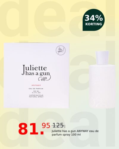 Juliette has a gun ANYWAY eau de parfum spray 100 ml