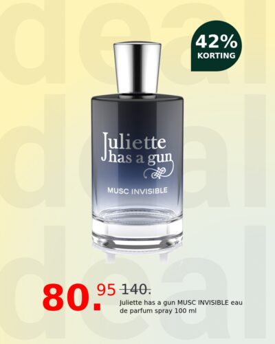 Juliette has a gun MUSC INVISIBLE eau de parfum spray 100 ml