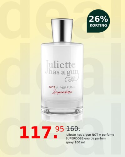 Juliette has a gun NOT A perfume SUPERDOSE eau de parfum spray 100 ml