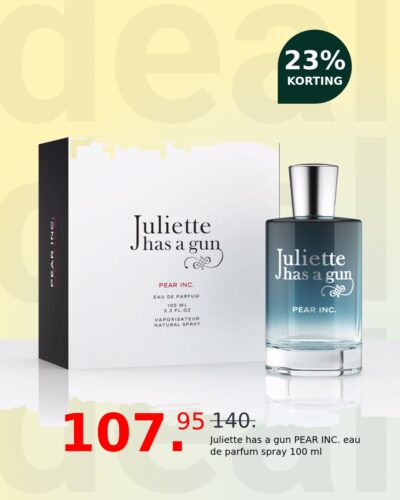 Juliette has a gun PEAR INC. eau de parfum spray 100 ml