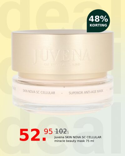 Juvena SKIN NOVA SC CELLULAR miracle beauty mask 75 ml