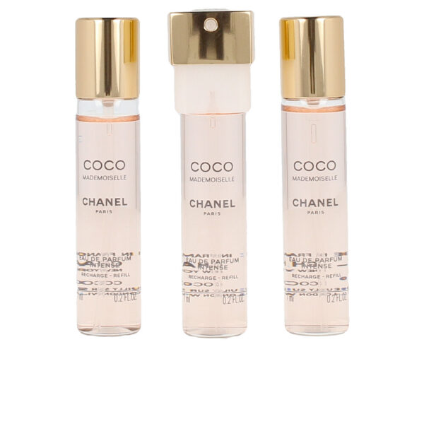 COCO MADEMOISELLE eau de parfum spray twist & spray refills 3 x 7 ml