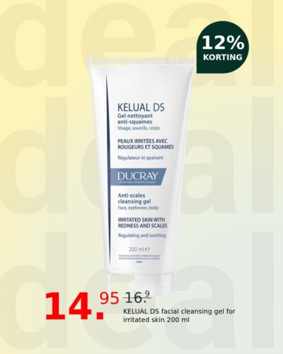 KELUAL DS facial cleansing gel for irritated skin 200 ml