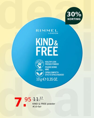 KIND & FREE powder #10-fair