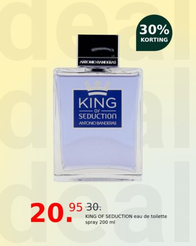 KING OF SEDUCTION eau de toilette spray 200 ml