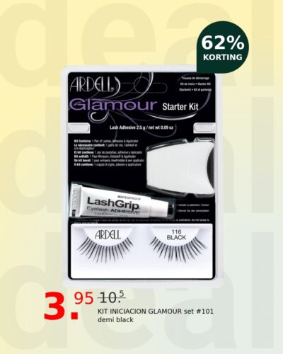 KIT INICIACION GLAMOUR set #101 demi black