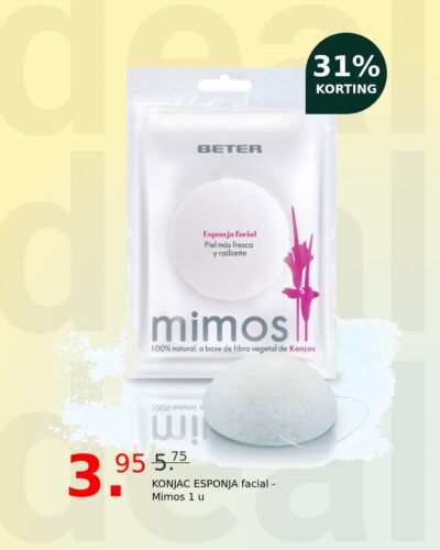 KONJAC ESPONJA facial - Mimos 1 u