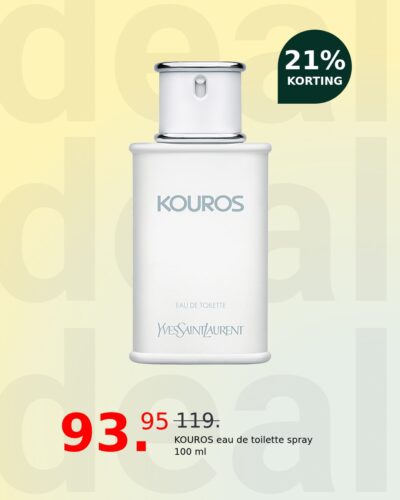 KOUROS eau de toilette spray 100 ml