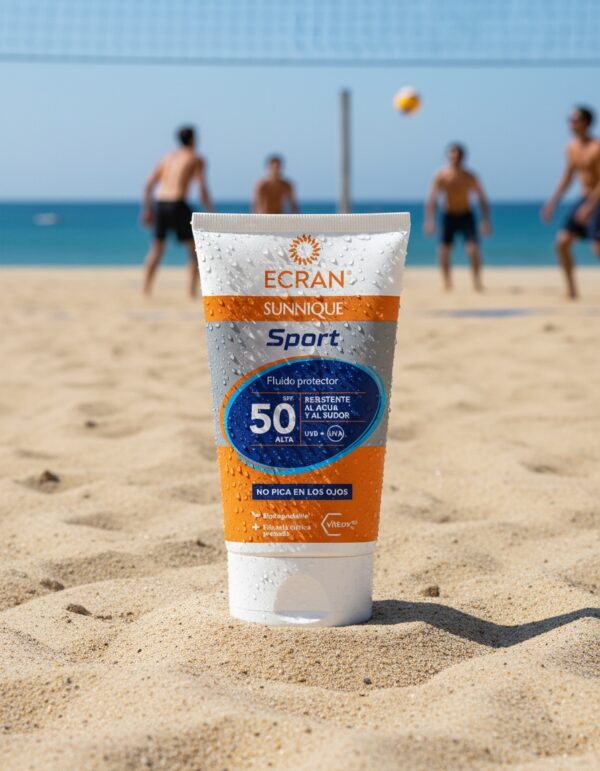 ECRAN SUNNIQUE SPORT facial fluid SPF50 40 ml