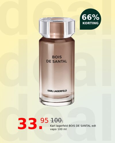 Karl lagerfeld BOIS DE SANTAL edt vapo 100 ml