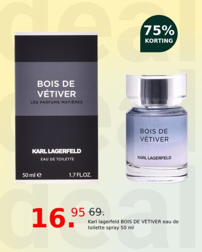 Karl lagerfeld BOIS DE VÉTIVER eau de toilette spray 50 ml