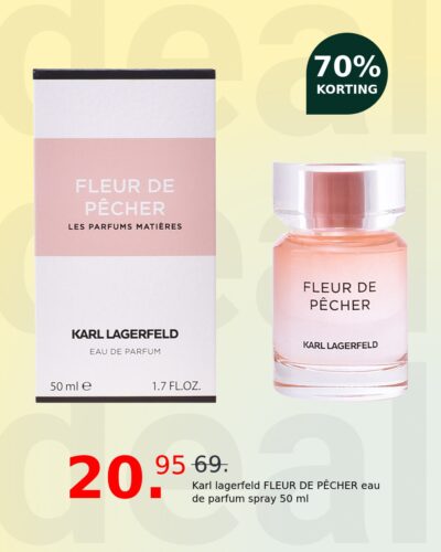 Karl lagerfeld FLEUR DE PÊCHER eau de parfum spray 50 ml