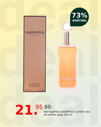 Karl lagerfeld LAGERFELD CLASSIC eau de toilette spray 100 ml