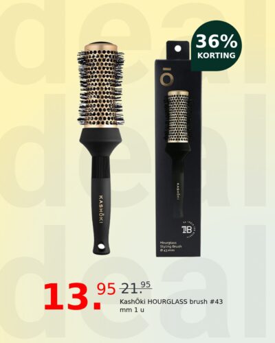 KashŌki HOURGLASS brush #43 mm 1 u