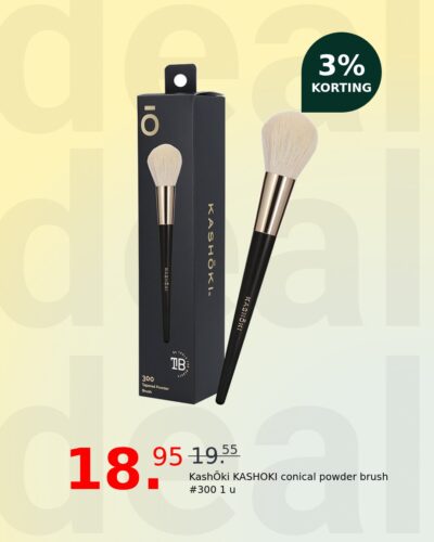 KashŌki KASHOKI conical powder brush #300 1 u