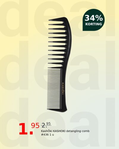 KashŌki KASHOKI detangling comb #436 1 u