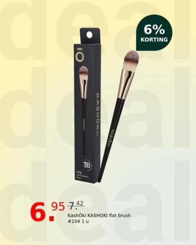 KashŌki KASHOKI flat brush #104 1 u