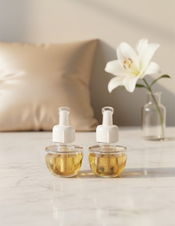 AIR-WICK electric air freshener refill #moon lily and silk satin 2 x 19 ml