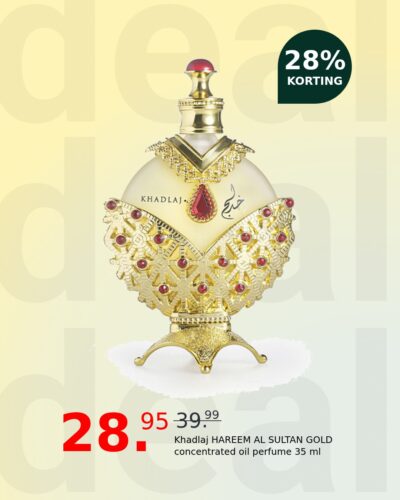 Khadlaj HAREEM AL SULTAN GOLD concentrated oil perfume 35 ml