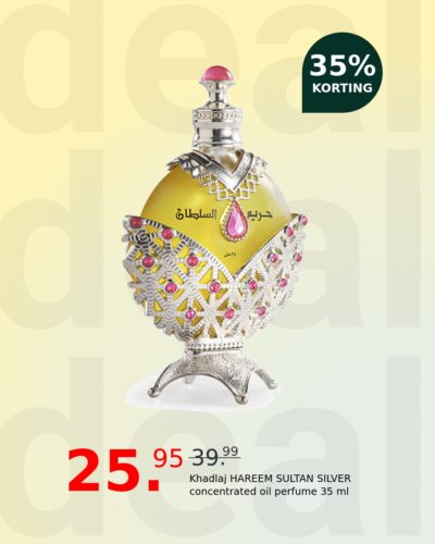Khadlaj HAREEM SULTAN SILVER concentrated oil perfume 35 ml