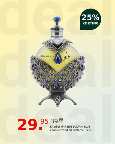 Khadlaj HAREEN SULTAN BLUE concentrated oil perfume 35 ml