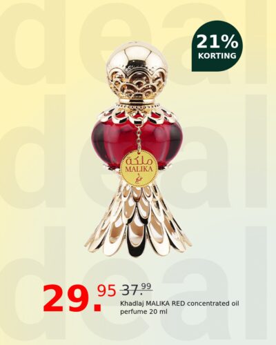 Khadlaj MALIKA RED concentrated oil perfume 20 ml