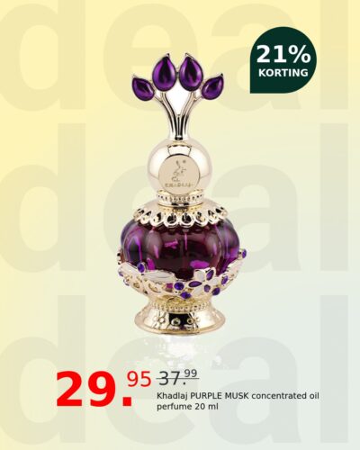 Khadlaj PURPLE MUSK concentrated oil perfume 20 ml